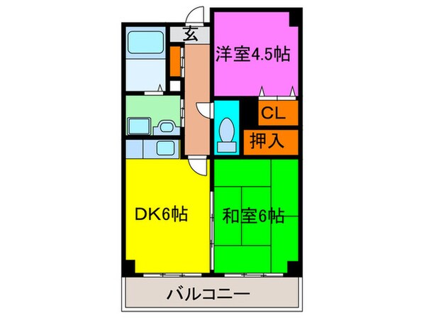 オクト千歳の物件間取画像